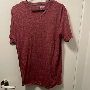 Michael Brandon Premium Apparel Casual short-sleeved V Neck T Shirt